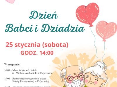 Dzień Babci i Dziadzia w Dąbrowicy